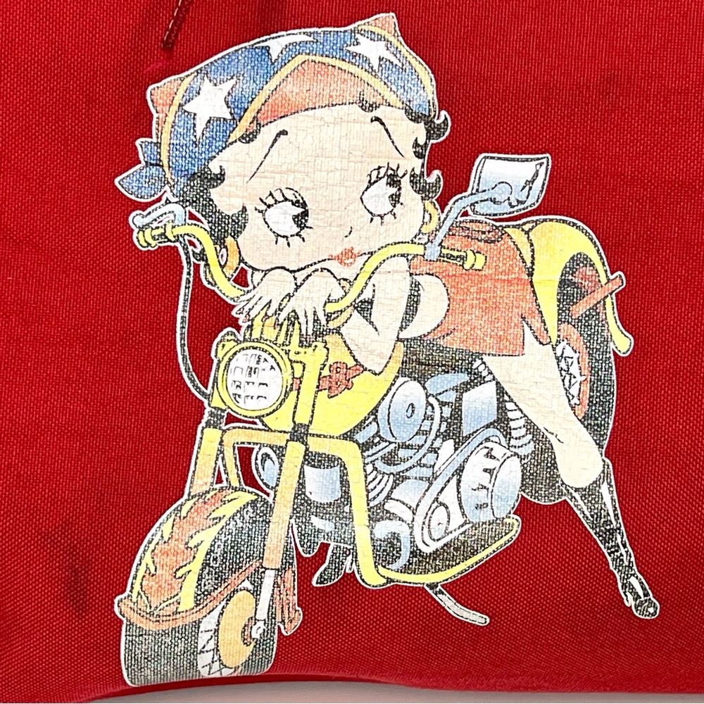 Betty Boop motorcycle shoulder hand bag